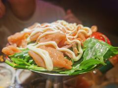 烟熏三文鱼沙拉-囧吉香生蚝牛排馆(湖北路店)