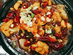 水煮肉片-中央财经大学-食堂