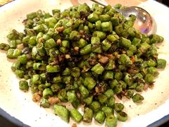 榄菜肉松炒四季豆-金翠河烧鹅餐厅(北城天街店)