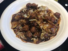 -老码头黑皮肘子锅包肉熏酱水饺(文政街店)