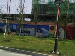 -田园东方蜜桃村的田野营地