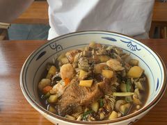 虾仁鳝丝面-爱家面馆(常州总店)