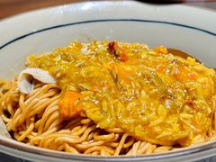 蟹黄鱼拌面-蟹黄鱼·深夜面馆(巨鹿路店)