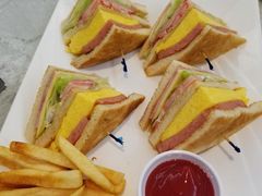 无公害鸡蛋公司三文治伴薯-翠华(澳门银河店)