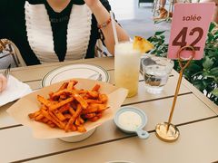 炸手工红薯条-salée