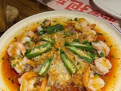 秋葵粉丝虾仁儿-胡桃里乐队酒馆(农科路店)