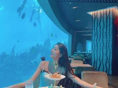 -海棠湾洲际-涛·海底餐厅·美人鱼·自助餐·海底隧道