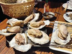 高压锅竹笼蒸蚝-蚝堡海鲜·威海菜·海肠捞饭·烧烤·亚洲吃蚝公司(幸福门店)