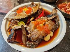 -草家酱蟹炭火烤肉店(珲春南路二店)