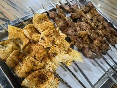 羊肉串-陇上全荟兰州传统牛肉面(延吉路店)