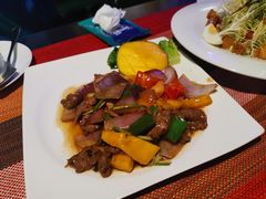招牌芒果牛肉-山色西餐·柴火烤披萨