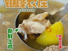 -银峰农庄·特色烧鸡·鲜无花果浸鸡