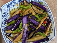 豆角炒茄子-快活林麻辣鱼(都天巷店)