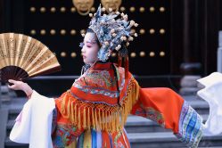 -后宫·古装汉服京剧儿童亲子全家福摄影