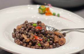 Braised Yam Beans with Foie Gras