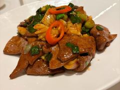 酱爆猪肝炒木鱼-玫瑰厅上海菜(兴国路店)