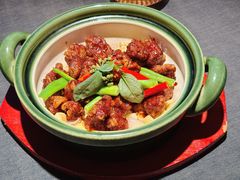 砂锅牛肉粒-锦府园·新台州菜(合生汇店)