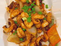 沙姜炒八爪鱼-新享乐海鲜(翠华路店)