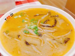 蘑菇汤莜面鱼鱼-西贝莜面村(上海百联西郊店)