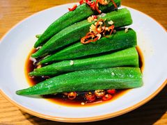 香汁秋葵-必点海鲜·鲅鱼水饺(鞍山西道店)