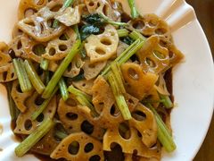 醋溜香芹藕片-日昌餐馆(亦庄店)