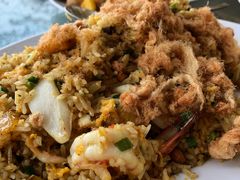 大虾炒饭-Baan Ploy Samed Restaurant ร้านอาหารบ้านพลอยเสม็ด