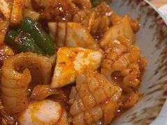 泡菜炒鱿鱼-쌍화점 霜花店·朝鲜族料理(徐家汇店)