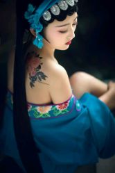 点击看大图 -虞美人汉服摄影
