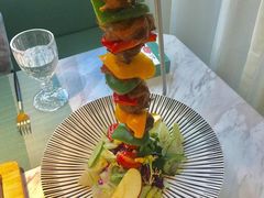 凯撒炭烤鸡肉串-蜜桃花开·中西融合菜E&W(南长街店)