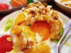 温泉蛋土豆泥-饭町二郎日式综合茶餐(中安广场店)