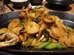 蟹炒年糕-金牌外婆家(苏州中心店)