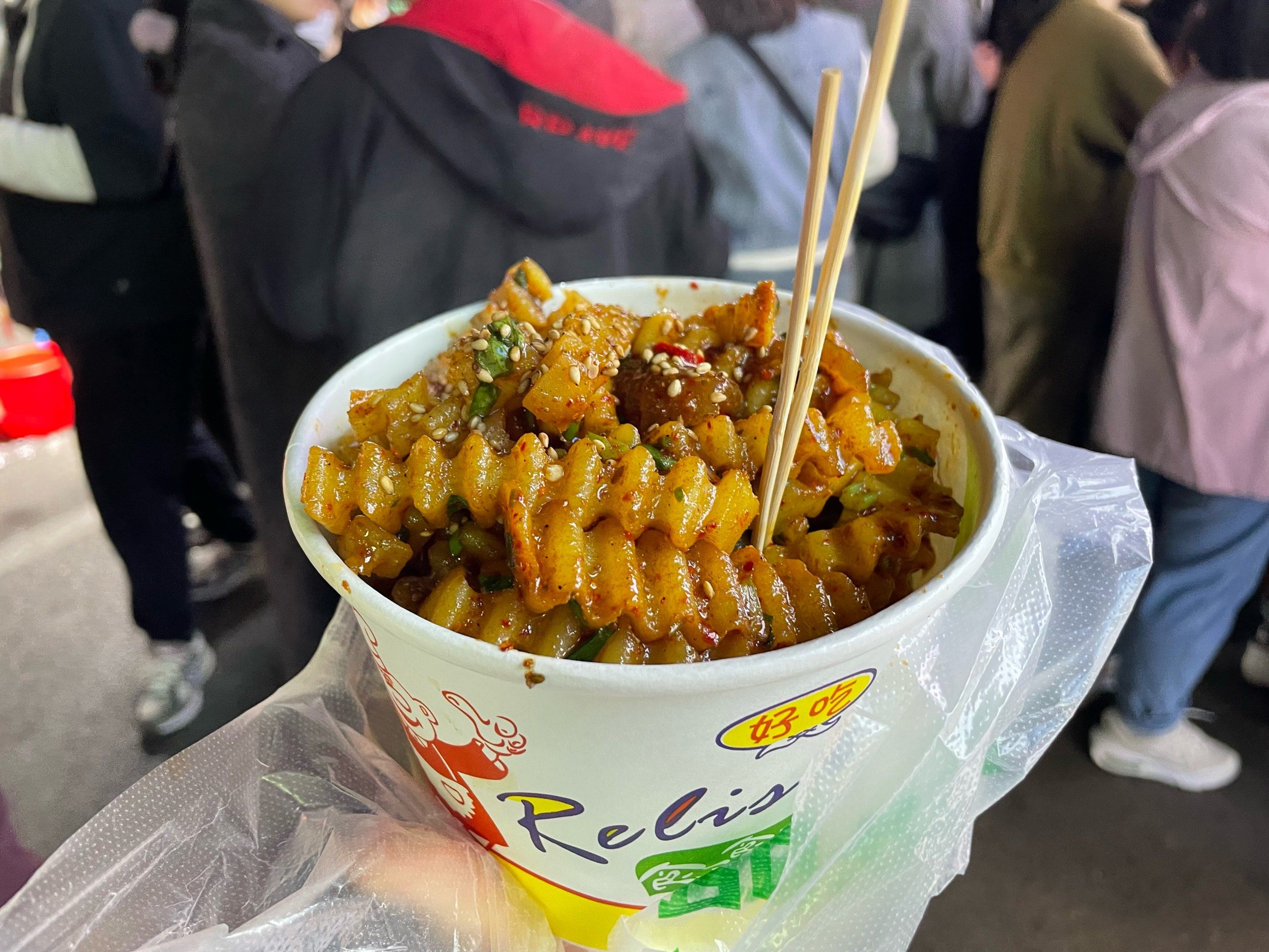 济南环联夜市狼牙土豆