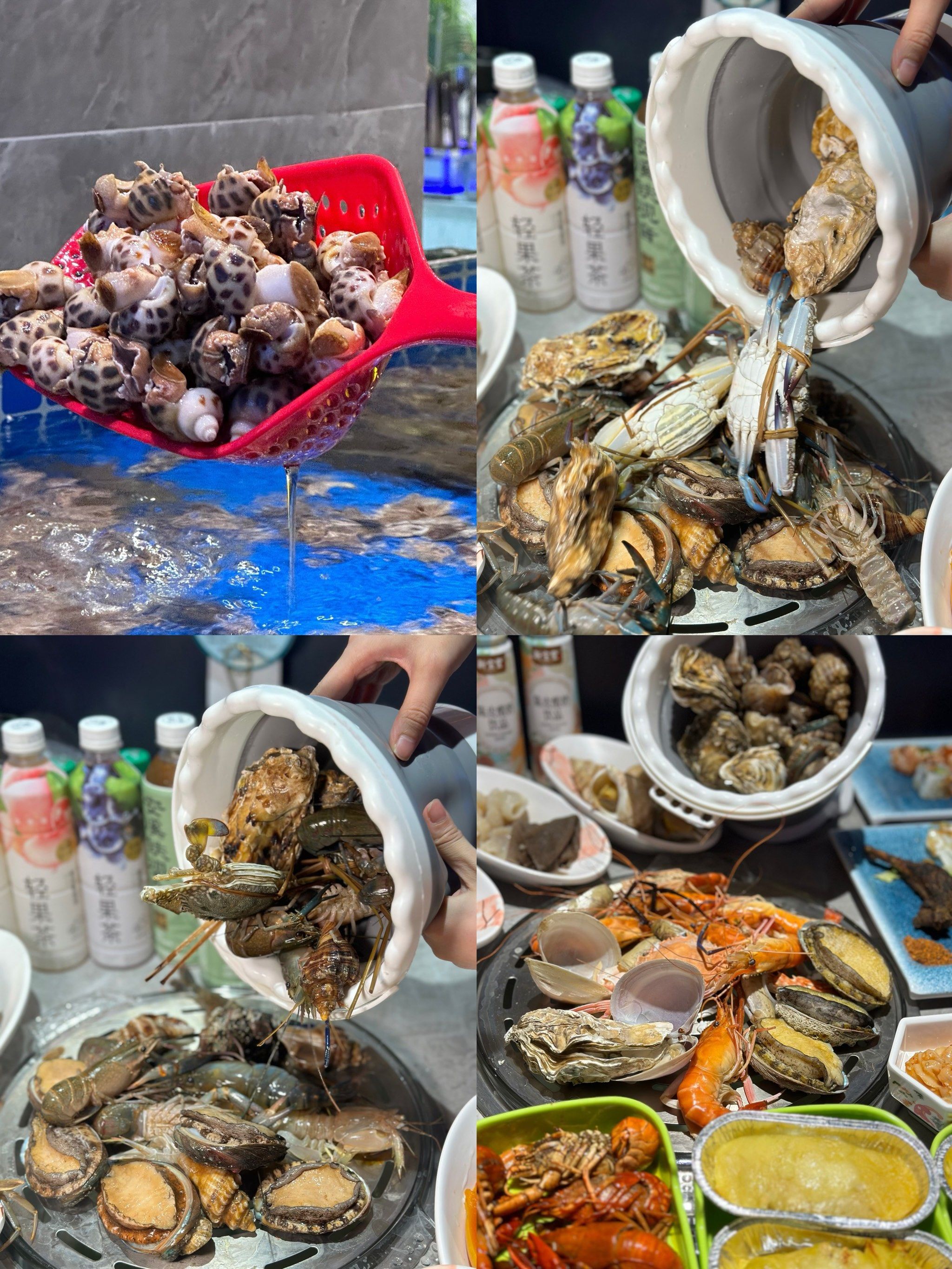 吹爆会展中心这家蒸汽海鲜自助!