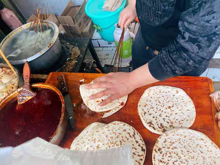 胖嫂洋芋片夹馍(东环城路店)-"心心念念的高陵汉堡包—洋芋片夹馍