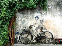 -槟城街头艺术街区