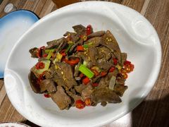 爆炒猪肝-三湘四水正宗湘菜(君峰路店)