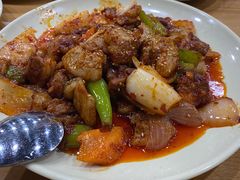 辣炒五花肉-贤花饭店(城阳店)