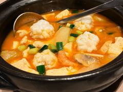 蟹黄盐卤豆腐煲-新荣记(平安金融中心店)