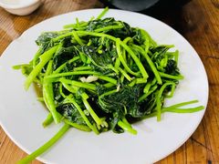 红薯叶-海口滨海新村143号海南老字号炒菜店