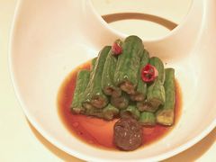捞汁秋葵-喜来登由由大酒店九州膳坊中餐厅