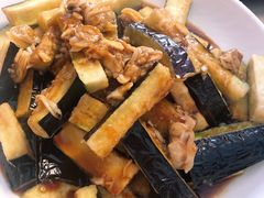 蛤蜊肉拌茄子-华春餐馆(鱼山路店)