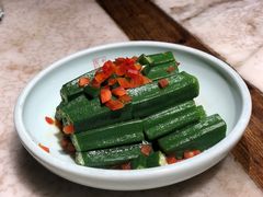 凉拌秋葵-小吊梨汤·北京菜·烤鸭(清河万象汇店)