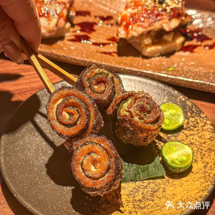 老洋房里吃着烧鸟，日子舒坦啊！