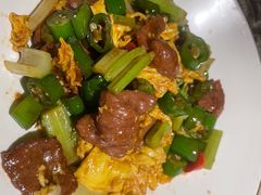 滑蛋小炒牛肉-绿茶餐厅(深圳龙华天虹购物中心店)