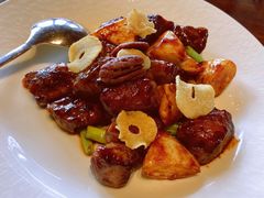 蒜片葱爆和牛粒-杭州西子湖四季酒店·金沙厅