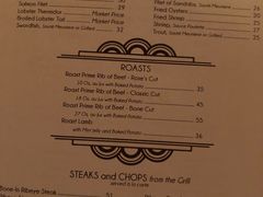 菜单-Musso & Frank Grill