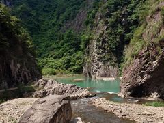 -楠溪江石桅岩
