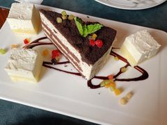 抹茶提拉米苏-YUE·6·西式融合餐厅(外滩六号店)