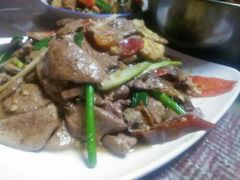 酸辣子爆猪肝-老菜馆(滨江大道东段店)