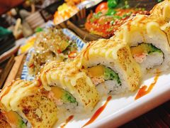 鲜切芒果芝士卷寿司-小川洋风料理(街道口店)
